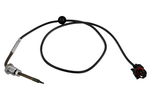 HELLA Sensor, Abgastemperatur, 2-polig, geschraubt, Kabel: 690mm, 6PT 010 376-751