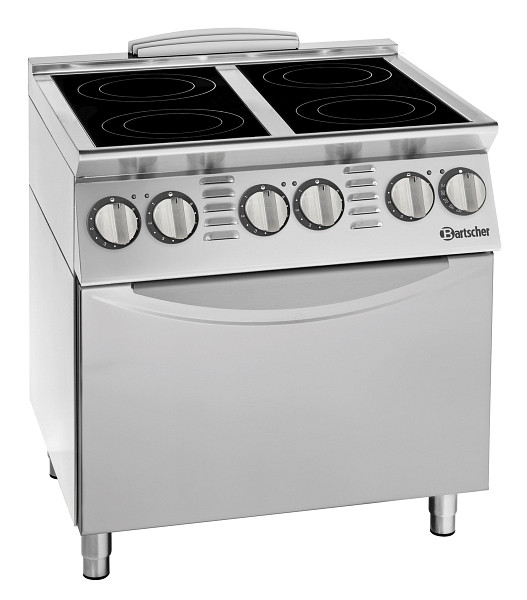Bartscher Elektroherd 900 4 Felder EBO, Inklusive: 1 Rost, 299431