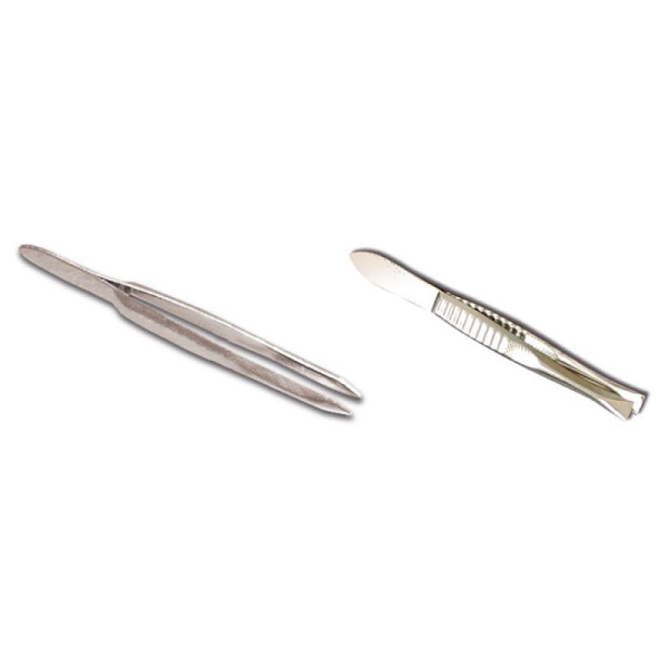 Stein HGS Pinzette, 100 mm /spitz, 25531, 4063527607974