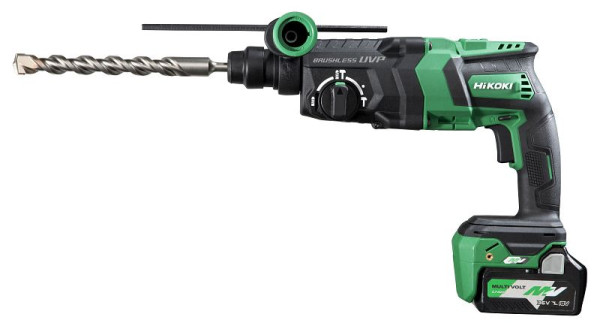 HiKOKI 36V Akku Bohr- & Meißelhammer (Brushless), 36 Volt, 2 x 2, 5 Ah, DH36DPE (2.5) (HSC II & IV), DH36DPEWEZ