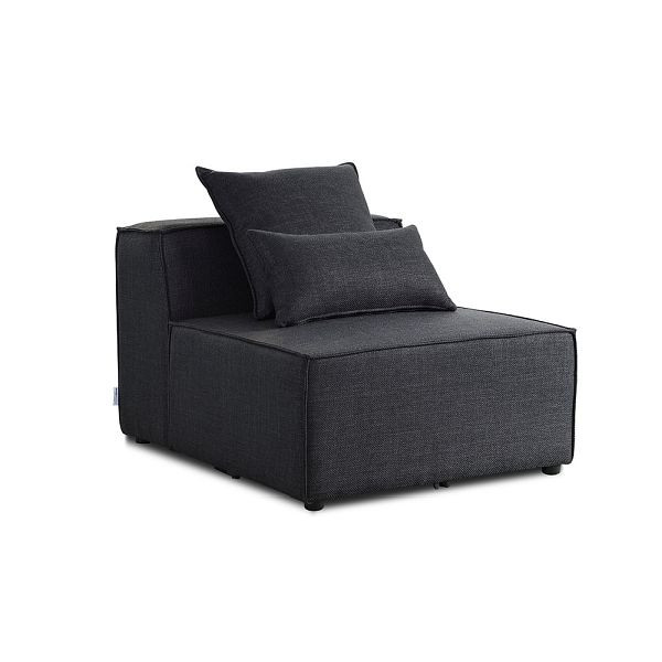 HOME DELUXE Sofa VERONA Mittelsofa - Farbe Anthrazit, 51299