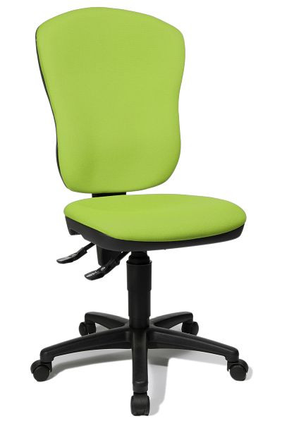 Topstar „Small-Office“ – Bürodrehstuhl, stufenlose Sitzhöhenverstellung, apfelgrün, 8180G05