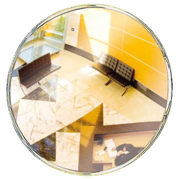 Stein HGS Überwachungsspiegel Decorativ, unzerbrechlich, rund Ø 300mm/ca. 2m/1 kg, feste Halterung, 32761