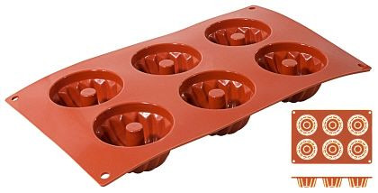 Contacto Backmatte Gugelhupf Petit Four, 6640/076