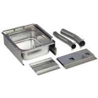 ZANUSSI Fettauffangbehälter für Bratplatten, inkl. Verbindungskit vom externen Klarspüler zum, 406206346