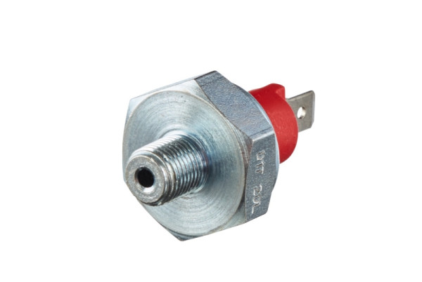 HELLA Öldruckschalter, 12V, 1-polig, geschraubt, Öffner, Farbe: rot, 6ZF 007 392-001