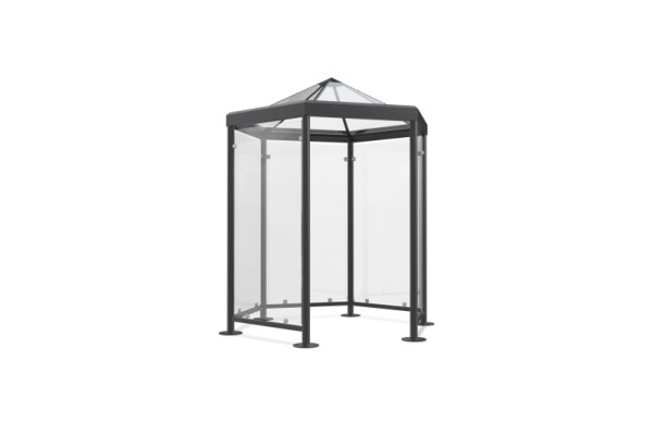 WSM Pavillon Paris P601 VSG glashell fertig montiert, 102100059