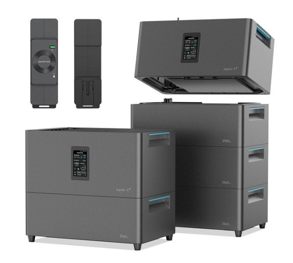 Marstek Jupiter C Plus All-In-One Balkonkraftwerk mit Speicher inkl. CT002 3-Phasen Smart Meter, MST-HIE2.5-0800+-TPM-100CTW