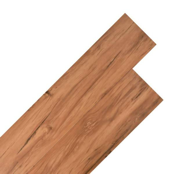 vidaXL PVC-Fliesen Nicht Selbstklebend 4,46 m² 3 mm Ulme Natur, 146594