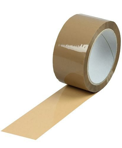 TransPak PP-Klebeband, leise, 50 mm breit x 66 m, Stärke 48µ, braun, VE: 36 Rollen, 299505