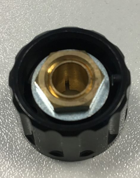 ELMAG Drehknopf zu 6mm Poti, AussenØ 21mm, 9505426, 9000095054262