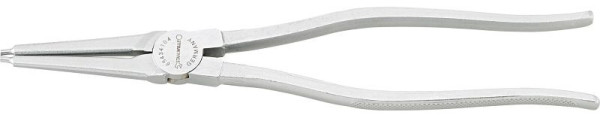 STAHLWILLE Sicherungsringzange für Innenringe, Länge 304mm Kopf verchromt Griffe verchromt, kariert, 65434104