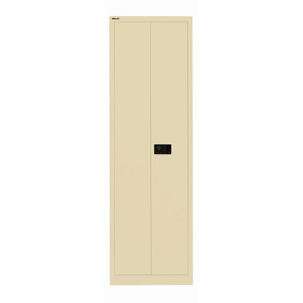Bisley Flügeltürenschrank UNIVERSAL, 4 Fachböden für 5 Ordnerhöhen, Breite 600 mm, 606 creme, E782A04B6606