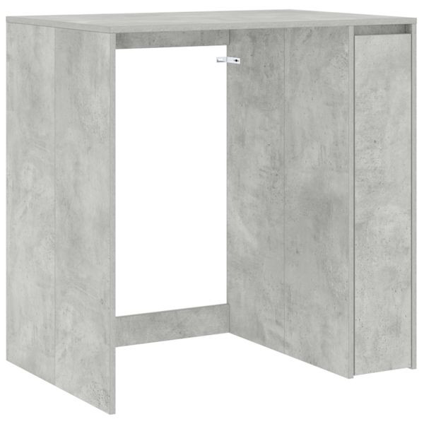 vidaXL Waschmaschinen-Schrank Beton 87 x 60 x 89 cm Holzwerkstoff, 8006803