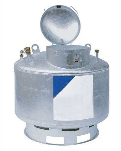 DENIOS Altölsammler AS-TSE, mit integriertem Einfülltrichter, 995 Liter, 137047