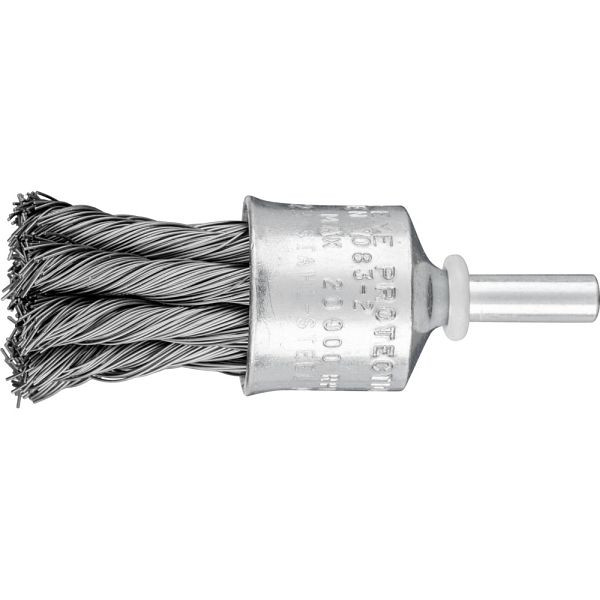 Pferd Pinselbürste mit Schaft, gezopft PBG 2323/6 ST 0,35, VE: 10 Stück, 43208026