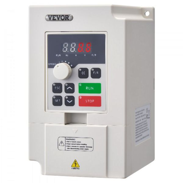 VEVOR Frequenzumrichter 3PS 5A 3-phasig 380V Eingang auf 3-phasig 0–380V Ausgang, BPQDQ22KW3809VUHOV8