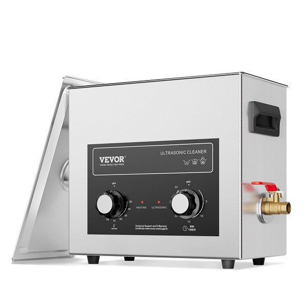 VEVOR 6L Ultraschallreiniger mit Heizungstimer & Korb Digitale Schallmaschine, XNKZCSBQXJ6LXGH6VV2