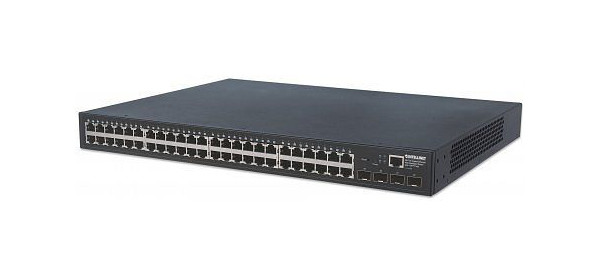 INTELLINET 48-Port Gigabit Ethernet Web-Managed Switch mit 4 SFP-Ports, 561334