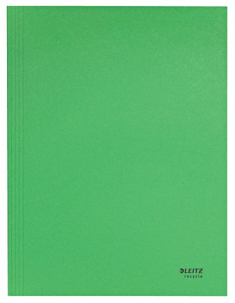 LEITZ 3906 Jurismappe Recycle, A4, 250 Blatt, Karton (RC), klimaneutral, grün, 3906-00-55