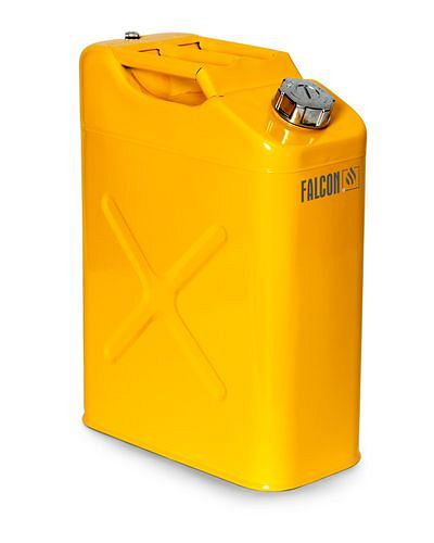 FALCON Sicherheitskanister aus Stahl, lackiert, mit Transportzulassung, 20 Liter, 235308