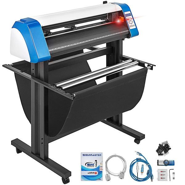 VEVOR Vinyl-Schneidemaschine Plottermaschine, 87 cm Vinyl-Schneider, KZJXK870BZD000001V2