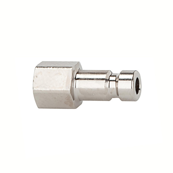 Riegler Nippel für Kupplungen NW 2,7, Edelstahl 1.4305, M5 IG, SW 7, 156262