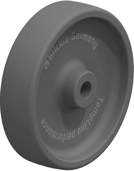 Blickle POHI 200/20G Rad aus Polyamid, Grau, 746548