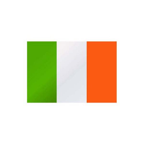 Flaggenmeer Irland Langwimpel 30x200cm Aus Polyesterwebware 160g/m² – Mit Schlaufe Und Seil, Waschbar