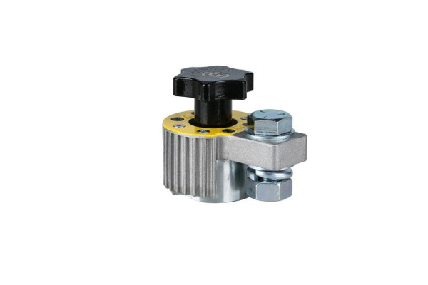 ELMAG Magnet-Polklemme 300 A, ON/OFF schaltbar, 104x67x155mm, Haltekraft 40 kg, 55470