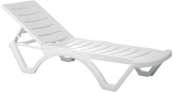 CLP 10er Set Sonnenliege Aqua, weiß, 309381, 4251563474807
