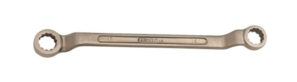 KS Tools BRONZEplus Doppel-Ringschlüssel gekröpft 11x13 mm, 963.7383