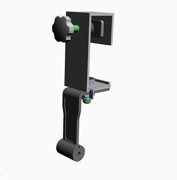 Etherma Schirmhalterung drehbar, weiß für EXO COMFORT und BASIC, 45060