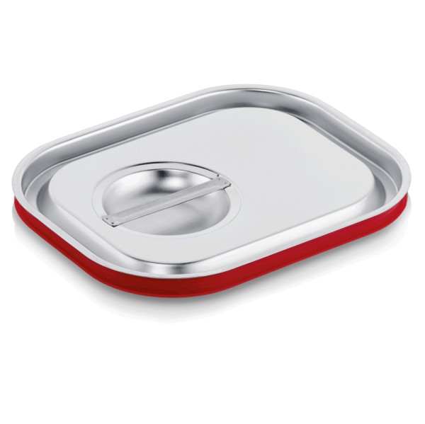 WAS GN 70 GN Deckel 1/2, mit unterseitiger Silikondichtung, 7012004