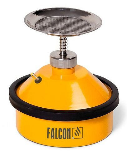 FALCON Sparanfeuchter aus Stahl, lackiert, 1 Liter, mit Erdungsanschluss, 283920