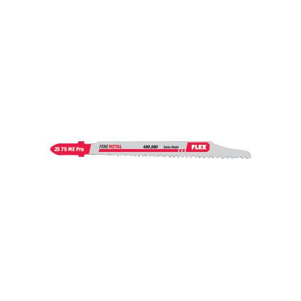 FLEX Stichsägeblätter für Metall JS 75 ME Pro VE 5, VE: 5 Stück, 489980