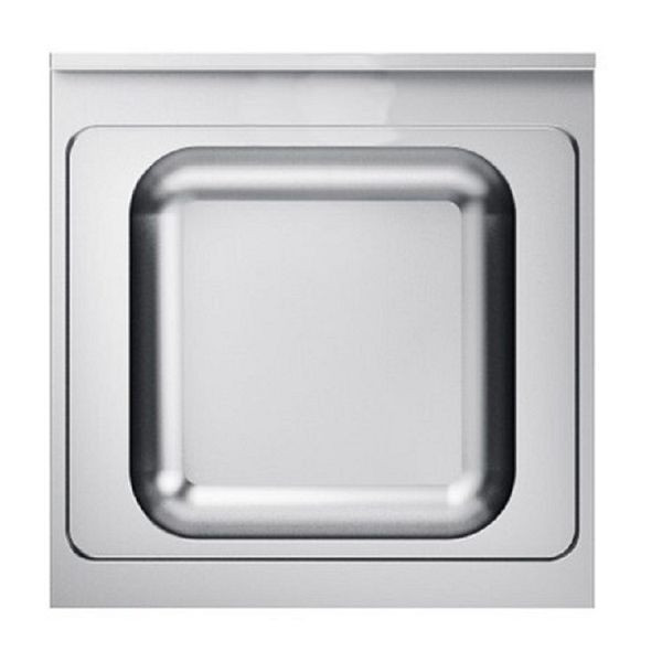 Gastro-Inox Arbeitsplatte für Spülbecken Edelstahl AISI 304, 700x700x40mm, 305.360