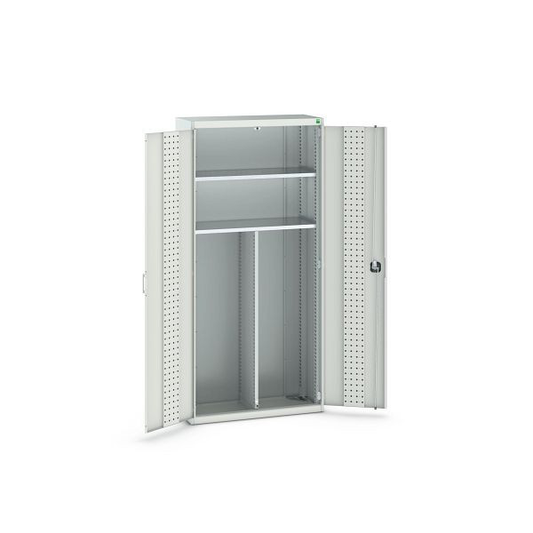 bott cubio Koffer-Flügeltürenschrank unbestückt, BxTxH: 938x400x2000mm, RAL 7035 / RAL 7035, 40032035.16V