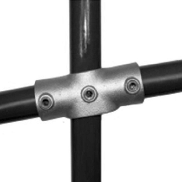 Stein HGS Kreuzstück durchg. 90°(+ -) 11°, aus Temperguss, Rohr Ø 48 mm, VE: 10 Stück, 62537.0002