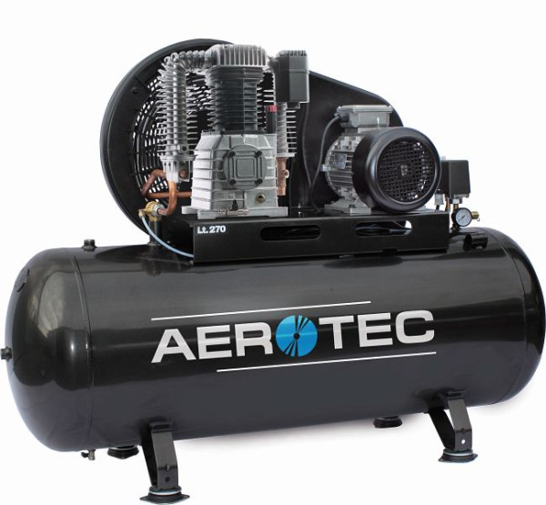 AEROTEC Kompressor Anlage liegend Ölgeschmiert Kolbenkompressor, 25158903