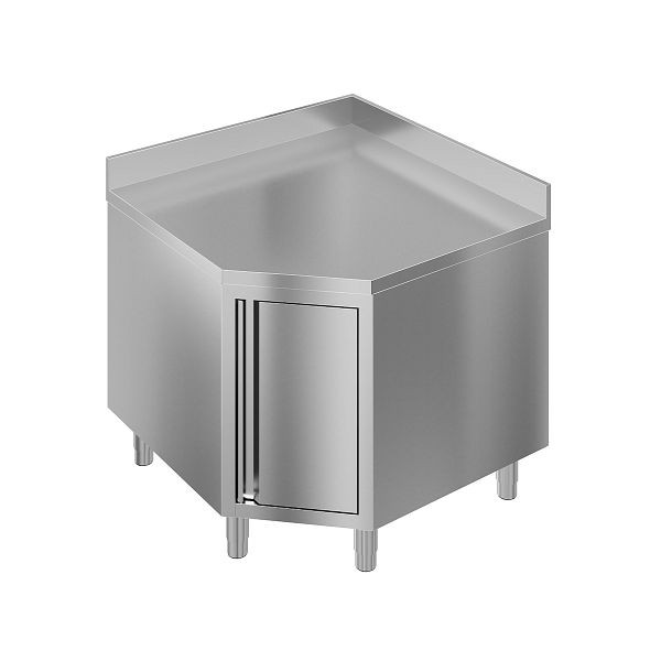 Vaiotec TOPLINE Eckarbeitsschrank 1000 / Flügeltür und Aufkantung L: 1000 mm, 10781