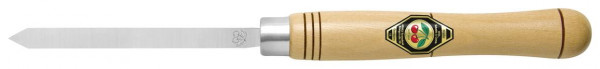 Kirschen Drechslerbeitel, Abstechstahl, 6 mm, langes Heft, 1699006