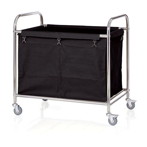 WAS Wäschewagen, 90 x 54 x 92 cm, Modell 2, Edelstahl, 4421204