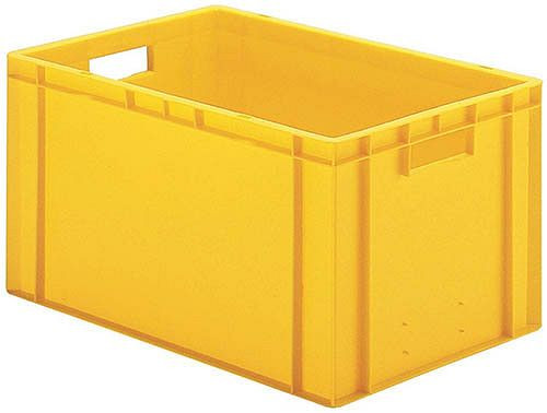 Bedrunka+Hirth Transport-Stapelkästen, grau, Maße in mm (BxTxH): 400 x 600 x 270, 071000205