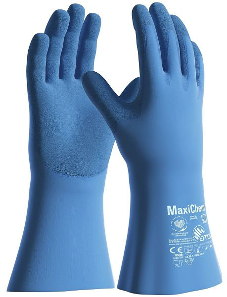 ATG MaxiChem Chemikalienschutz-Handschuhe (76-730), Größe: 9, VE: 12 Paar, 2386-9