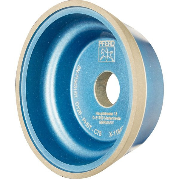 Pferd Diamant-Schleifwerkzeug 11V9 100-3-10-20 D 126 PHST C75, 68611032