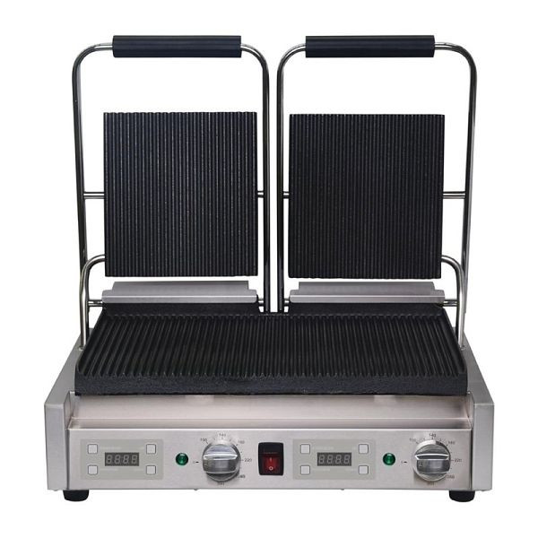 Buffalo Kontaktgrill doppel gerillt/gerillt, FC383, 5050984616068