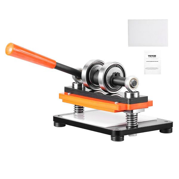 VEVOR Leder Stanzmaschine Manuell 18 x 10 cm, 1,5 t Belastbar Geeignet für Leder, PVC/EVA-Schaumstoff, nicht Klebende Materialien, SDSLPGYHJ18XT44PEV0