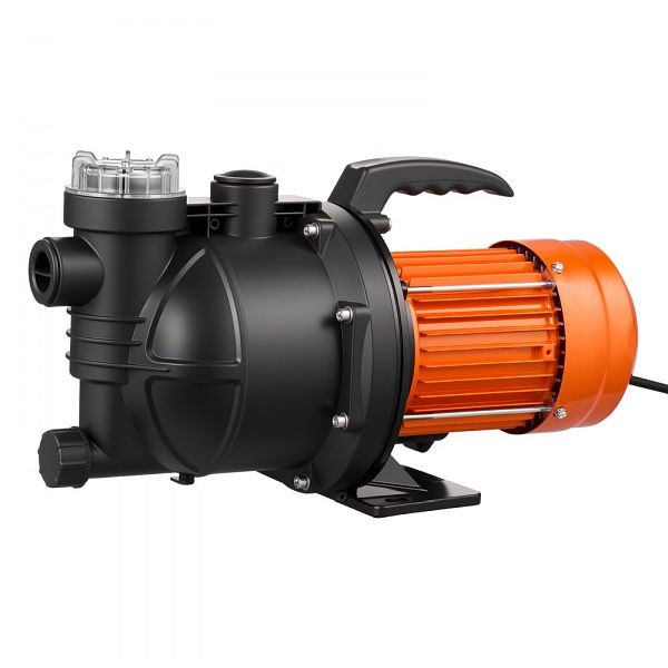 VEVOR Gartenpumpe, 1300 W, 230 V, 4800 L/h, 48 m Förderhöhe, Überhitzungsschutz, für Gartenbewässerung, SLKQJB600W00BFS2B001V2