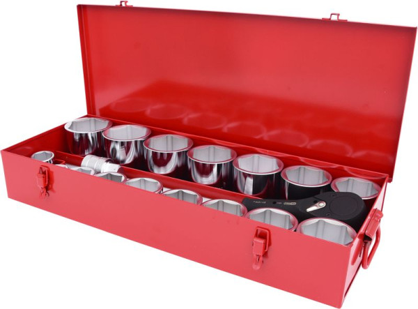 KS Tools 1" Steckschlüssel-Satz, 22-teilig, 911.0822, 4042146043844